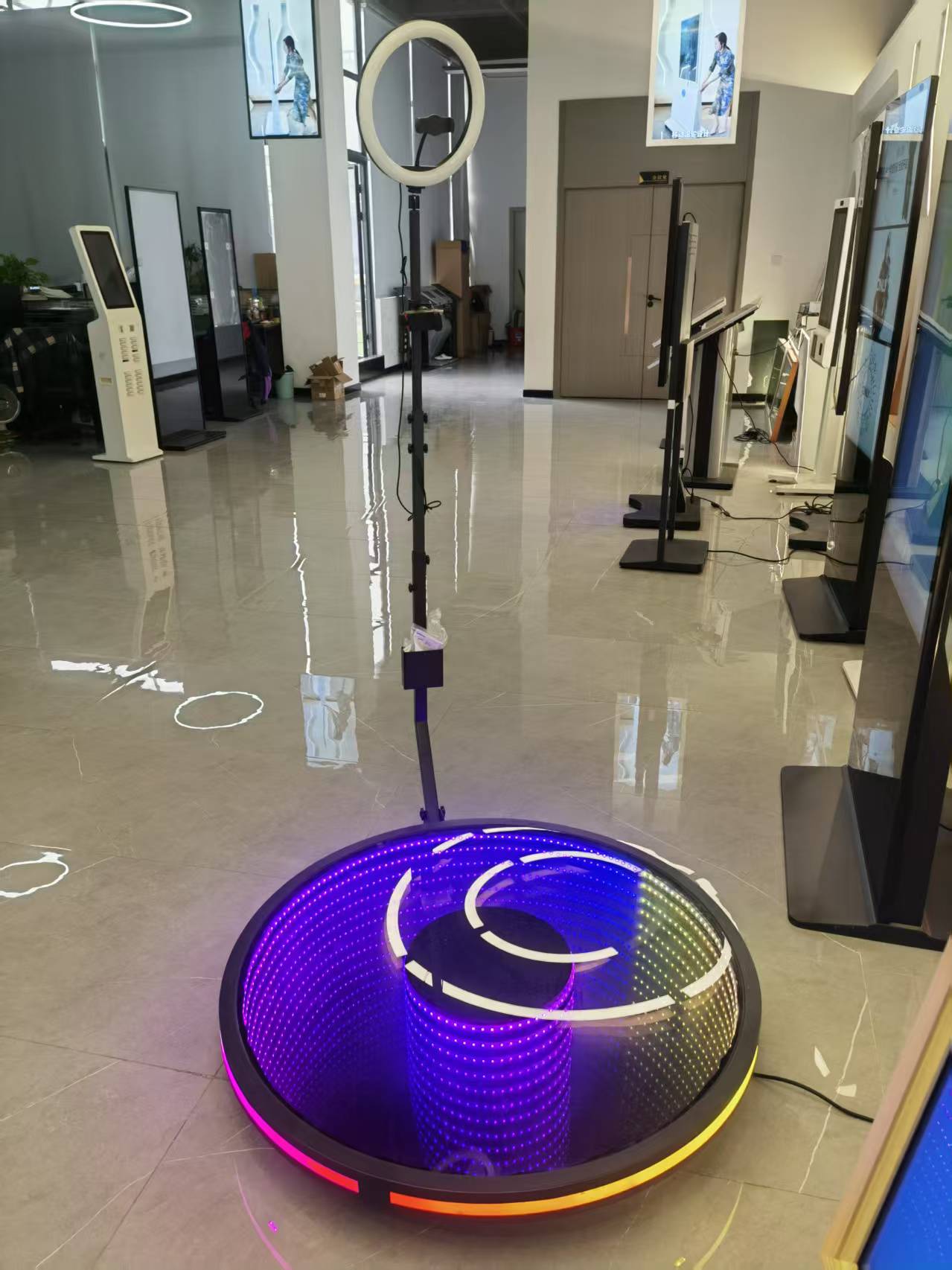 360 FOTOBOOT LED Video Booth