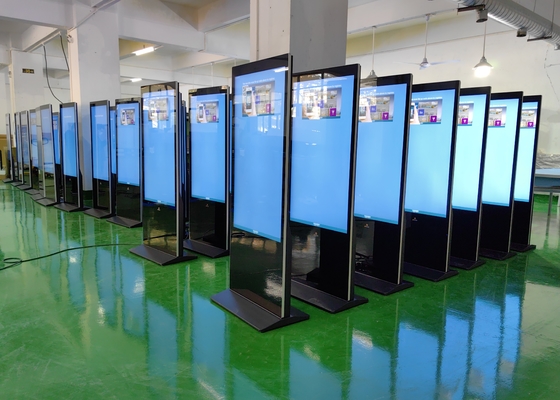 IPhone v obliki iPhone stoječe digitalne signalizacije totem kiosk